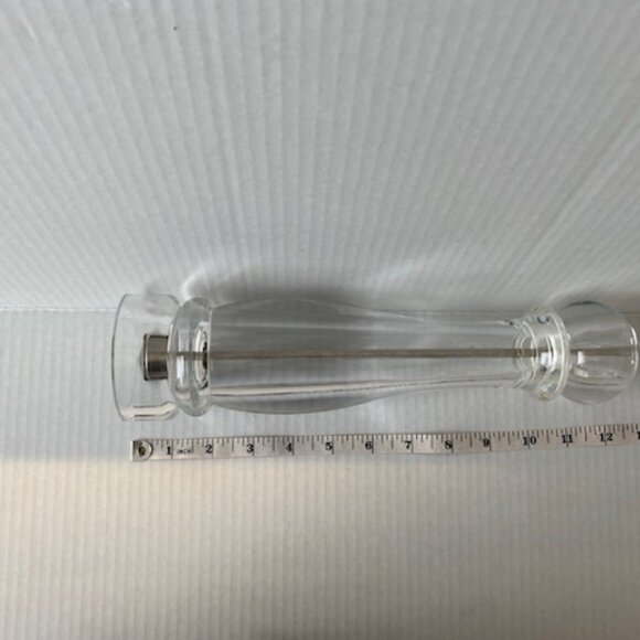 Trudeau 13 inch Clear Acrylic Pepper Mill - Picture 10 of 10